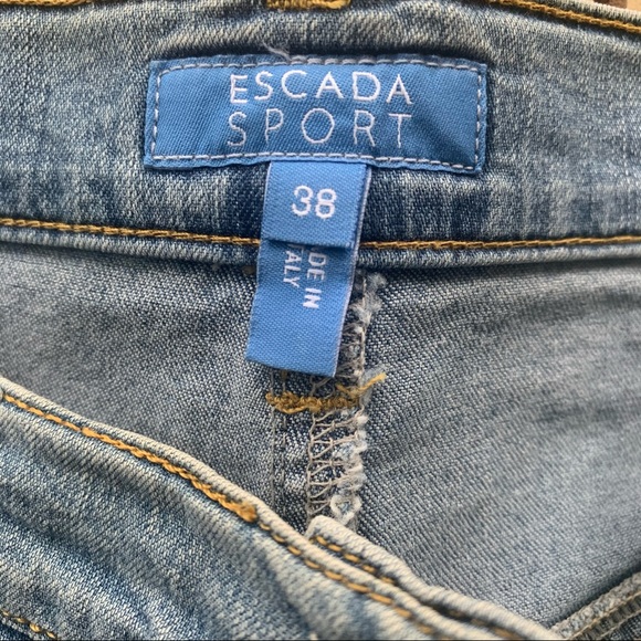 Escada Jean Skirt - Picture 4 of 5